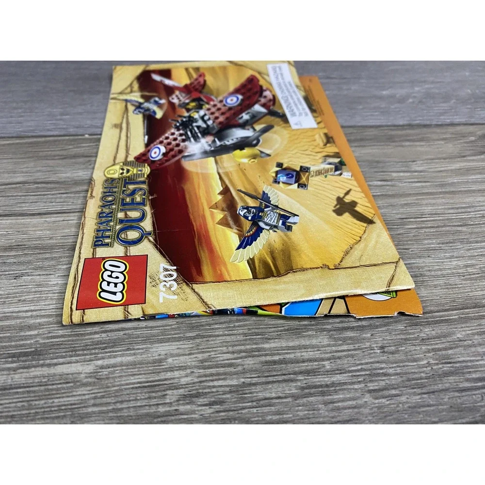 LEGO Pharaoh's Quest 7307 Flying Mummy Attack Instruction Manual 2011‎ Booklet - Picture 10 of 12